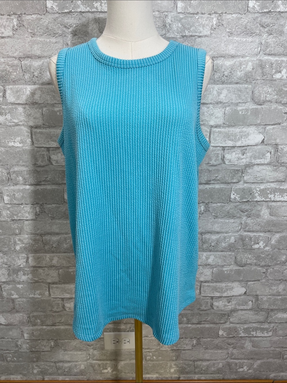 Maurices 24/7 Wavy Ribbed Tank Top